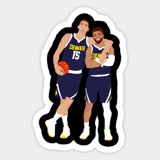 Nikola jokic and Jamal murray - Nuggets gang Sticker